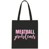 Jersey Shore MTV "Meatball Problems" Tote Bag