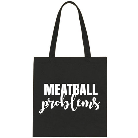 Jersey Shore MTV "Meatball Problems" Tote Bag