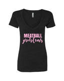 Jersey Shore MTV "Meatball Problems" V-Neck T-Shirt