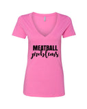 Jersey Shore MTV "Meatball Problems" V-Neck T-Shirt