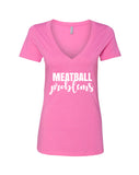 Jersey Shore MTV "Meatball Problems" V-Neck T-Shirt