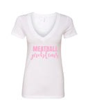 Jersey Shore MTV "Meatball Problems" V-Neck T-Shirt