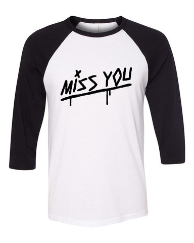 Louis Tomlinson "Miss You" Baseball Tee