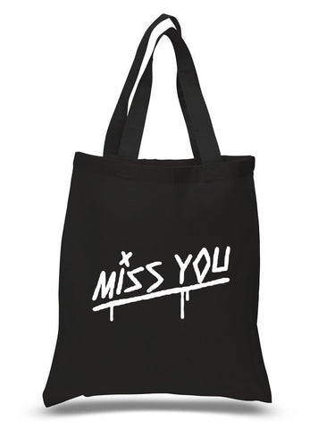 Louis Tomlinson "Miss You" 100% Cotton Tote Bag