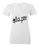 Louis Tomlinson "Miss You" Women's V-Neck T-Shirt