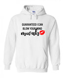 Dua Lipa "Guaranteed I can blow your mind MWAH" Hoodie Sweatshirt