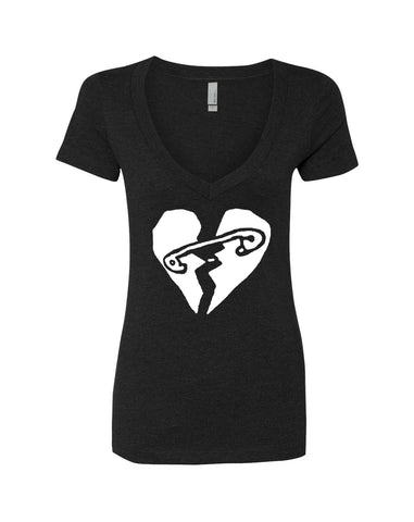 5SOS 5 Seconds of Summer "New Broken Scene" V-Neck T-Shirt