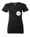 Niall Horan "NH Circle Logo" in Corner Women's V-Neck T-Shirt