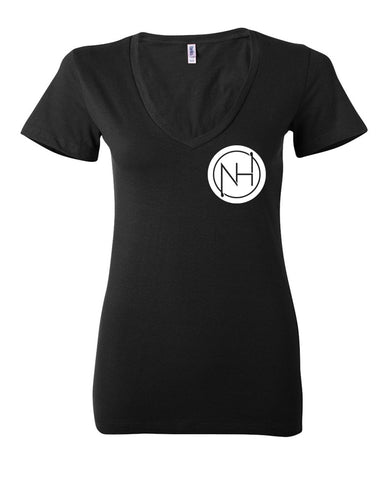 Niall Horan "NH Circle Logo" in Corner Women's V-Neck T-Shirt