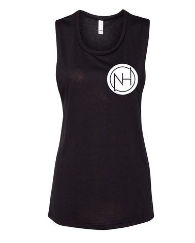 Niall Horan "NH Circle Logo" in Corner Muscle Tee