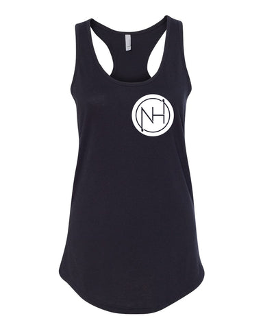 Niall Horan "NH Circle Logo" in Corner Racerback Tank Top