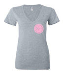 Niall Horan "NH Circle Logo" in Corner Women's V-Neck T-Shirt