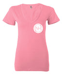 Niall Horan "NH Circle Logo" in Corner Women's V-Neck T-Shirt