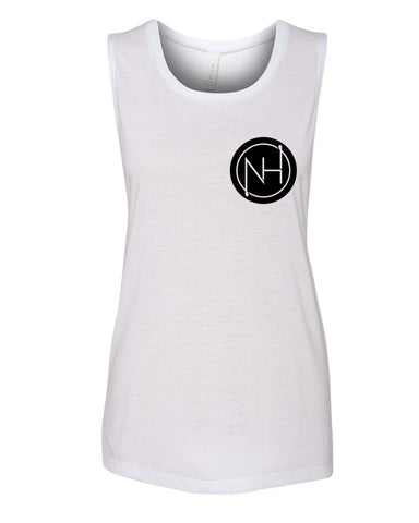 Niall Horan "NH Circle Logo" in Corner Muscle Tee