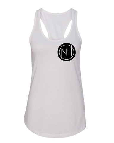 Niall Horan "NH Circle Logo" in Corner Racerback Tank Top
