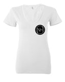 Niall Horan "NH Circle Logo" in Corner Women's V-Neck T-Shirt