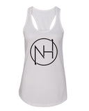 Niall Horan - NH Circle Logo Outline Racerback Tank Top