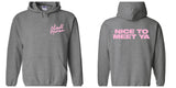 Niall Horan "Niall Horan NEW Logo CORNER / Nice to Meet Ya BACK" Hoodie Sweatshirt