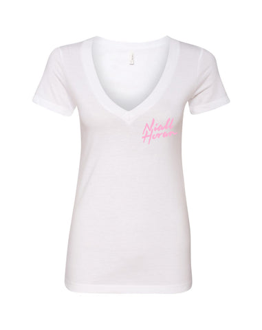 Niall Horan "NEW Logo CORNER" V-Neck T-Shirt