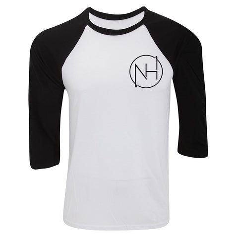 Niall Horan "NH Outline Logo in Corner" Baseball Tee