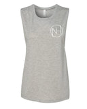 Niall Horan "NH Outline Logo in Corner" Muscle Tee