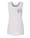 Niall Horan "NH Outline Logo in Corner" Muscle Tee