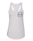 Niall Horan "NH Outline Logo in Corner" Racerback Tank Top