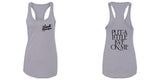 Niall Horan "Niall Horan New Logo / Put a Little Love on Me BACK" Racerback Tank Top