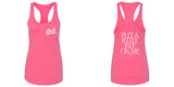 Niall Horan "Niall Horan New Logo / Put a Little Love on Me BACK" Racerback Tank Top