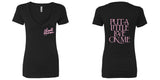 Niall Horan "Niall Horan New Logo / Put a Little Love on Me BACK" V-Neck T-Shirt