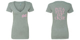 Niall Horan "Niall Horan New Logo / Put a Little Love on Me BACK" V-Neck T-Shirt