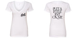 Niall Horan "Niall Horan New Logo / Put a Little Love on Me BACK" V-Neck T-Shirt