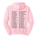 Niall Horan Stencil & Tour Dates Unisex Adult Hoodie Sweatshirt