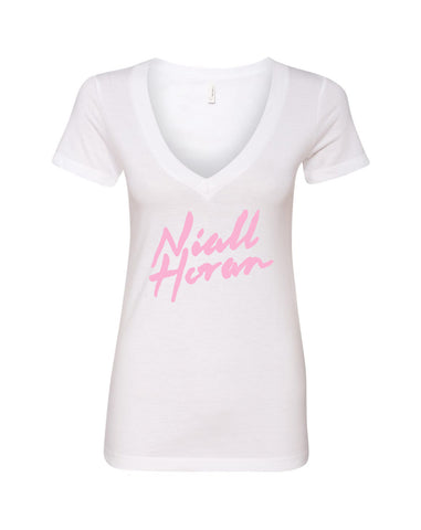 Niall Horan "NEW Logo" V-Neck T-Shirt