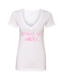 Ariana Grande "Thank U, Next." V-Neck T-Shirt