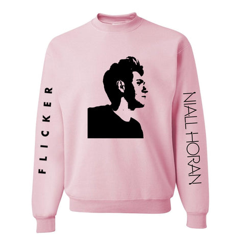 Niall Horan Solo Album Tracklist & Stencil with Sleeve Print Crewneck Sweatshirt
