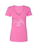 Niall Horan "Niall Autograph" V-Neck T-Shirt