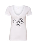 Niall Horan "Niall Autograph" V-Neck T-Shirt