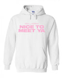 Niall Horan "Nice To Meet Ya" Hoodie Sweatshirt