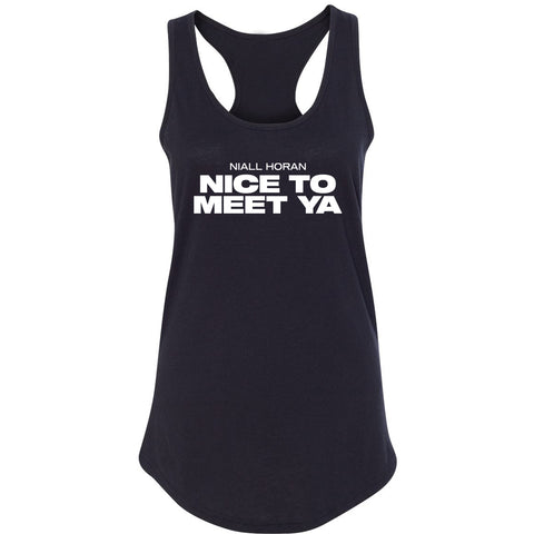 Niall Horan "Nice To Meet Ya" Racerback Tank Top