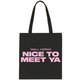 Niall Horan "Nice To Meet Ya" Tote Bag