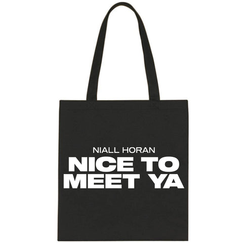 Niall Horan "Nice To Meet Ya" Tote Bag