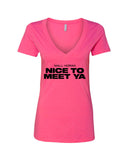 Niall Horan "Nice To Meet Ya" V-Neck T-Shirt