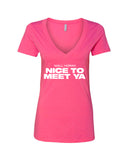 Niall Horan "Nice To Meet Ya" V-Neck T-Shirt