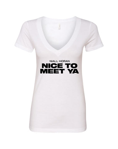 Niall Horan "Nice To Meet Ya" V-Neck T-Shirt