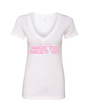 Niall Horan "Nice To Meet Ya" V-Neck T-Shirt