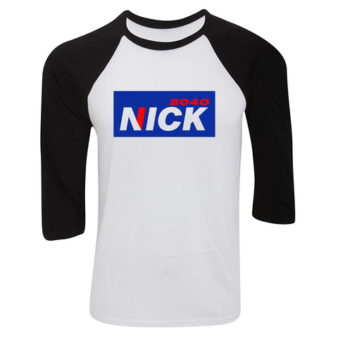 Nick Jonas "Nick 2040" Baseball Tee