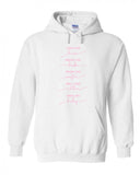 One Tree Hill OTH "Love like Lucas, Dress like Brooke, Draw like Peyton, Ball like Nathan, Sing like Haley" Hoodie Sweatshirt