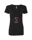 Grey's Anatomy TV Show "You're My Person" V-Neck T-Shirt