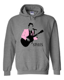 Harry Styles "Pink Jacket Stencil" Hoodie Sweatshirt